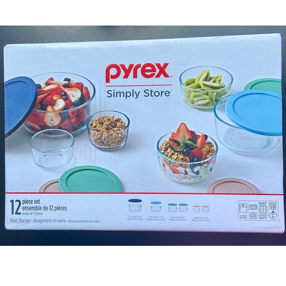 Pyrex 12 Piece Storage Set - Picture 3 of 3